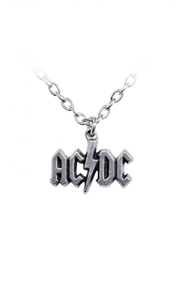 ALCHEMY OF ENGLAND AC/DC: Lightning Logo Pendant PP520 - Karmaloop
