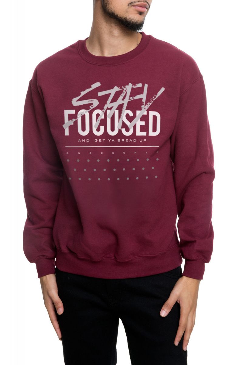 maroon crewneck sweatshirt womens