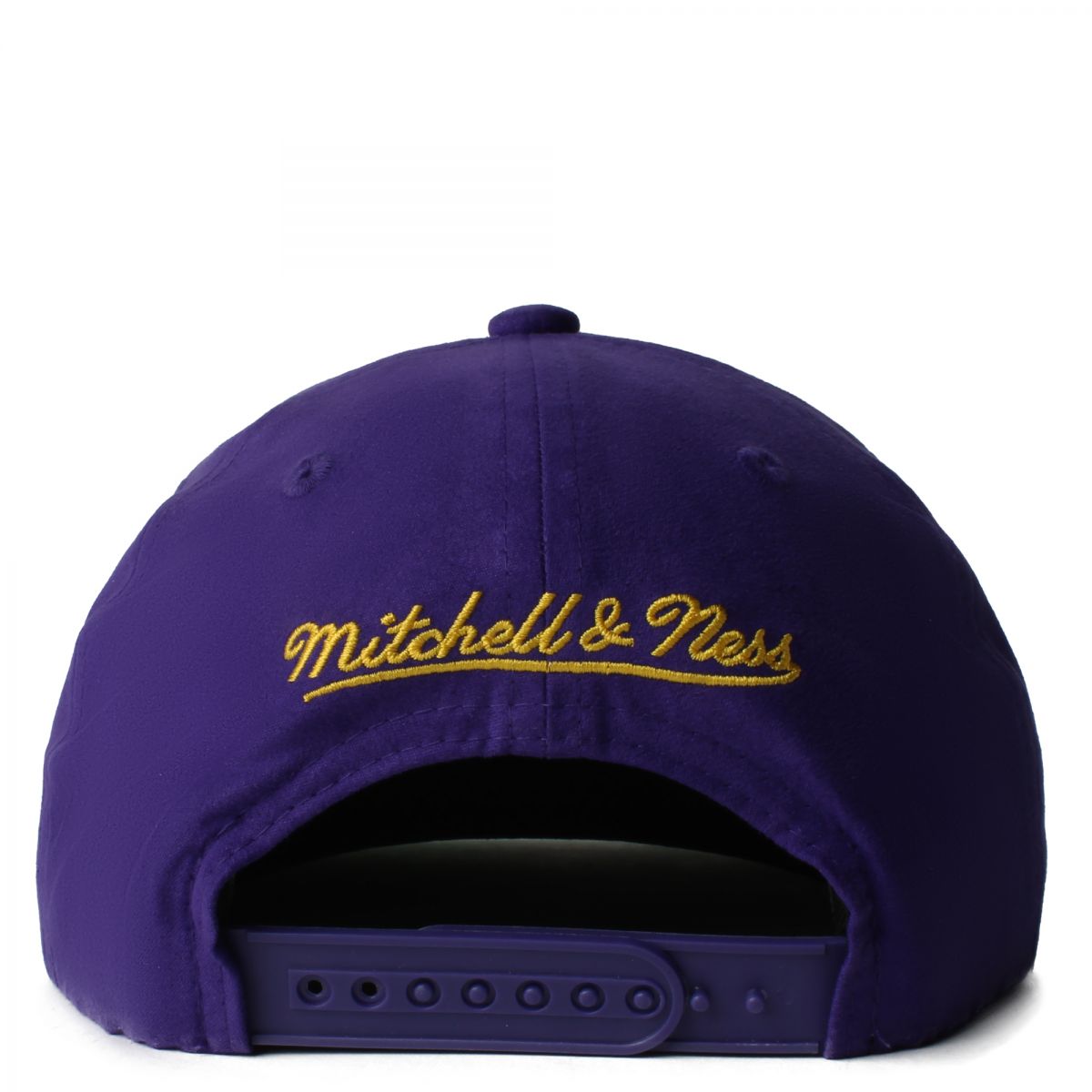 MITCHELL & NESS Los Angeles Lakers Suede Snapback HHSS7359-LALYYPPPPURP ...