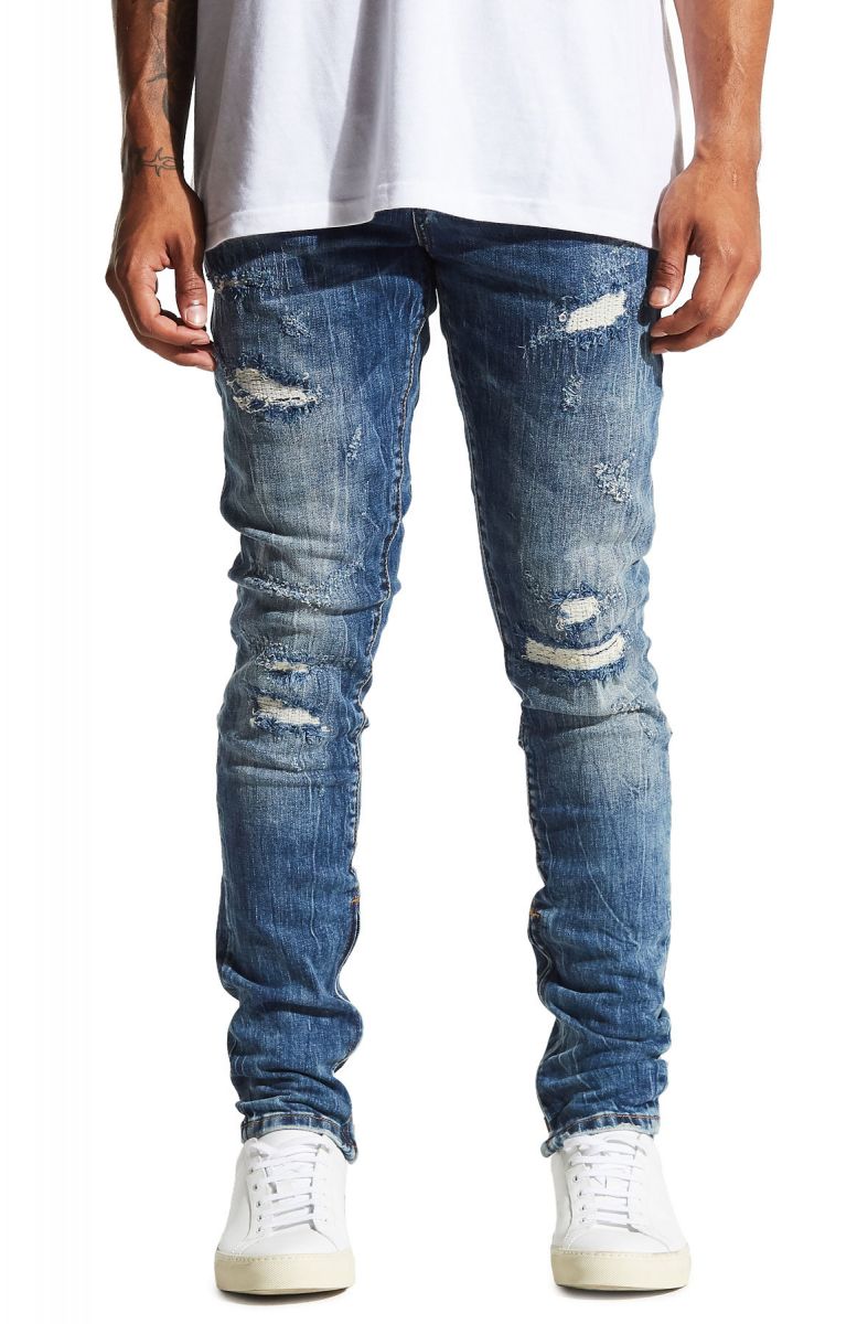 CRYSP The Pacific Denim in Mid Blue CRYSQS18-208 - Karmaloop