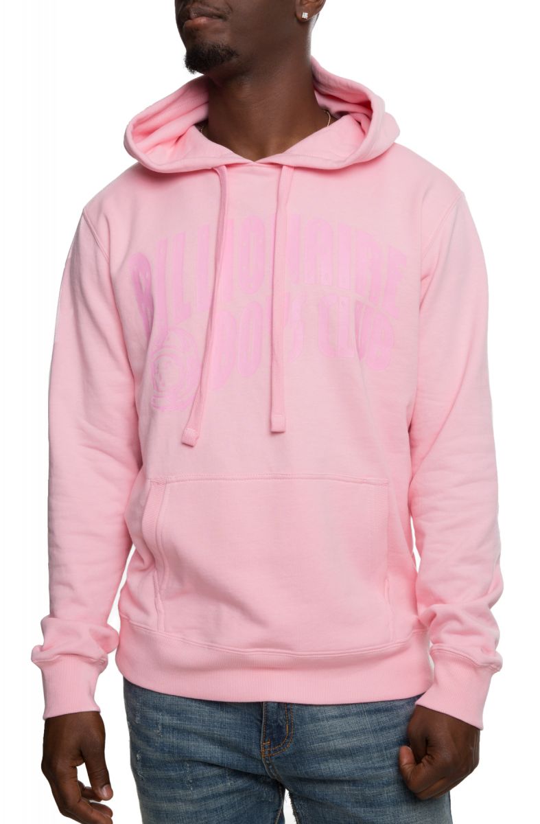 billionaire boys club pink hoodie