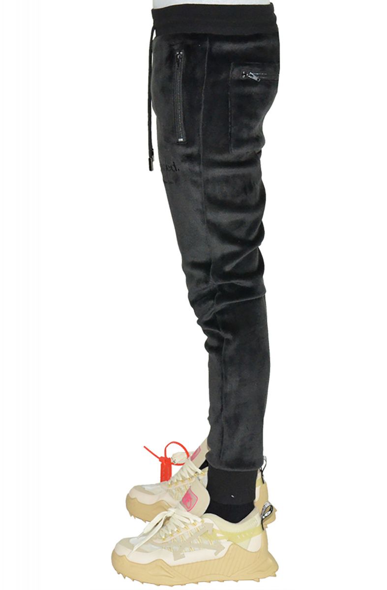 mens velour sweatpants