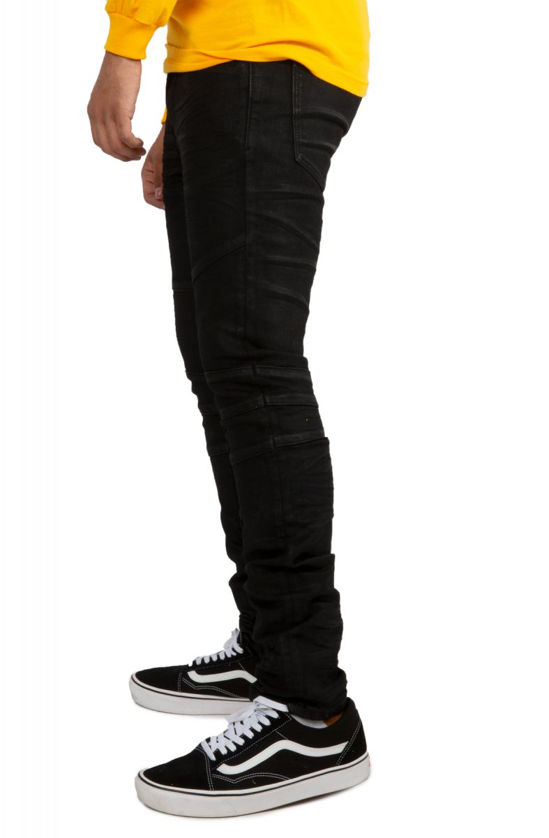 jet black denim jeans