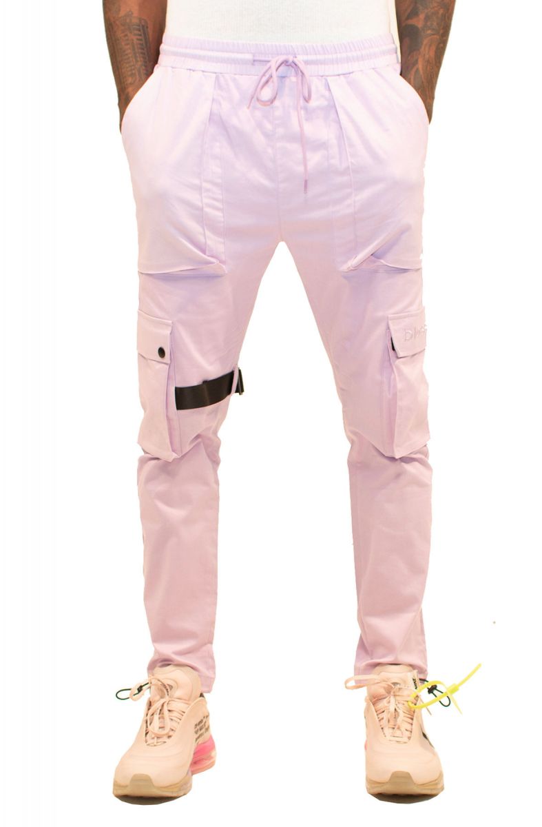 violet cargo pants
