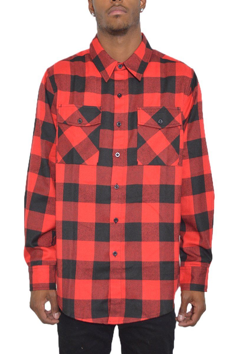 flannel checkered jacket