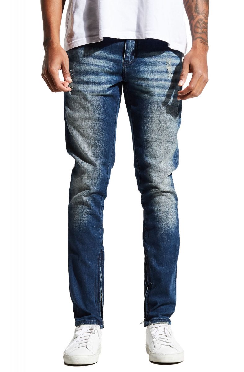 CRYSP The Pacific Denim in Dusty Blue Stone Wash 118-211-BLU - Karmaloop