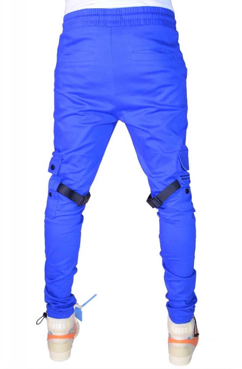 THE HIDEOUT CLOTHING Electric Cargo Pants Joggers (Mystery Blue) SP2015 ...