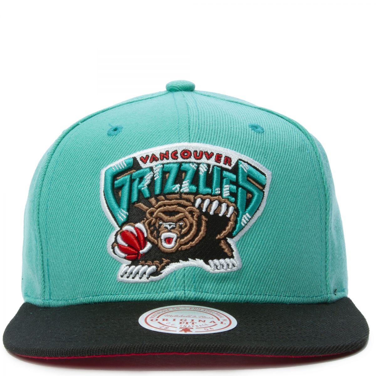 MITCHELL & NESS Grizzlies Basic Core Snapback 6HSSJS19079-VGRTLBK