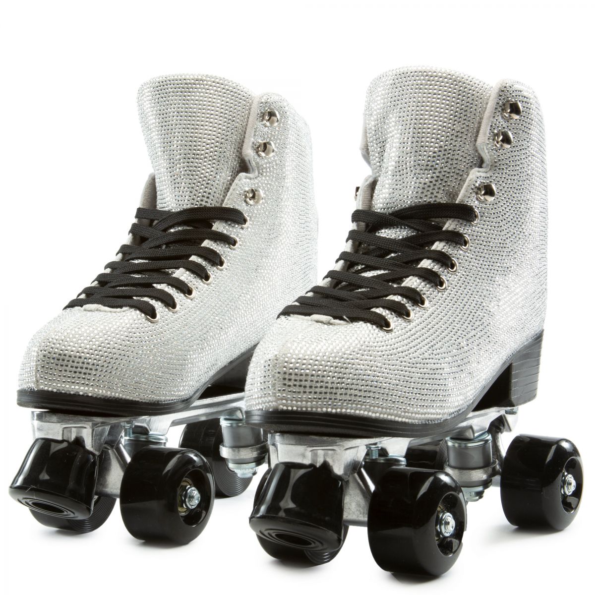 COSMIC SKATES Archie-15 Lace-Up Roller Skates ARCHIE-15-BLING - PLNDR