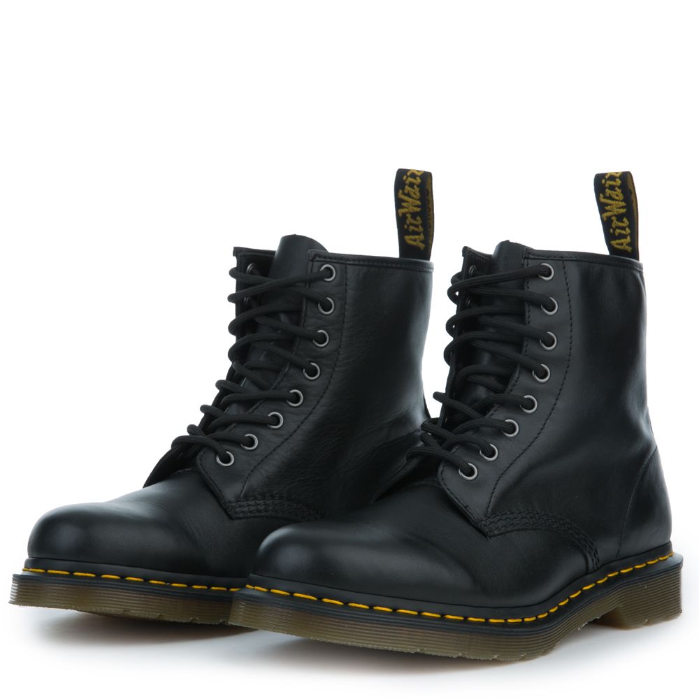 DR. MARTENS for Men: 1460 Nappa Leather Black Boots R11822002 - Karmaloop