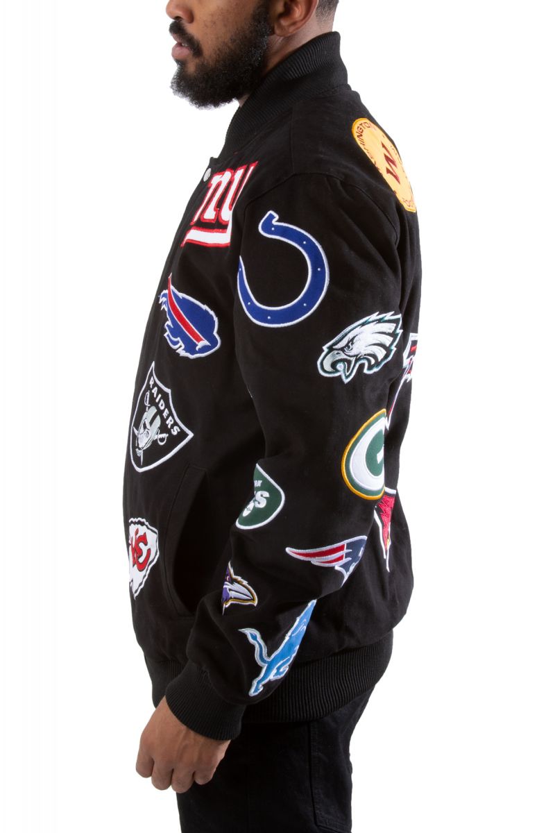 nfl patch jacket