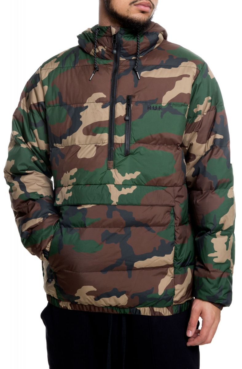 huf camo jacket