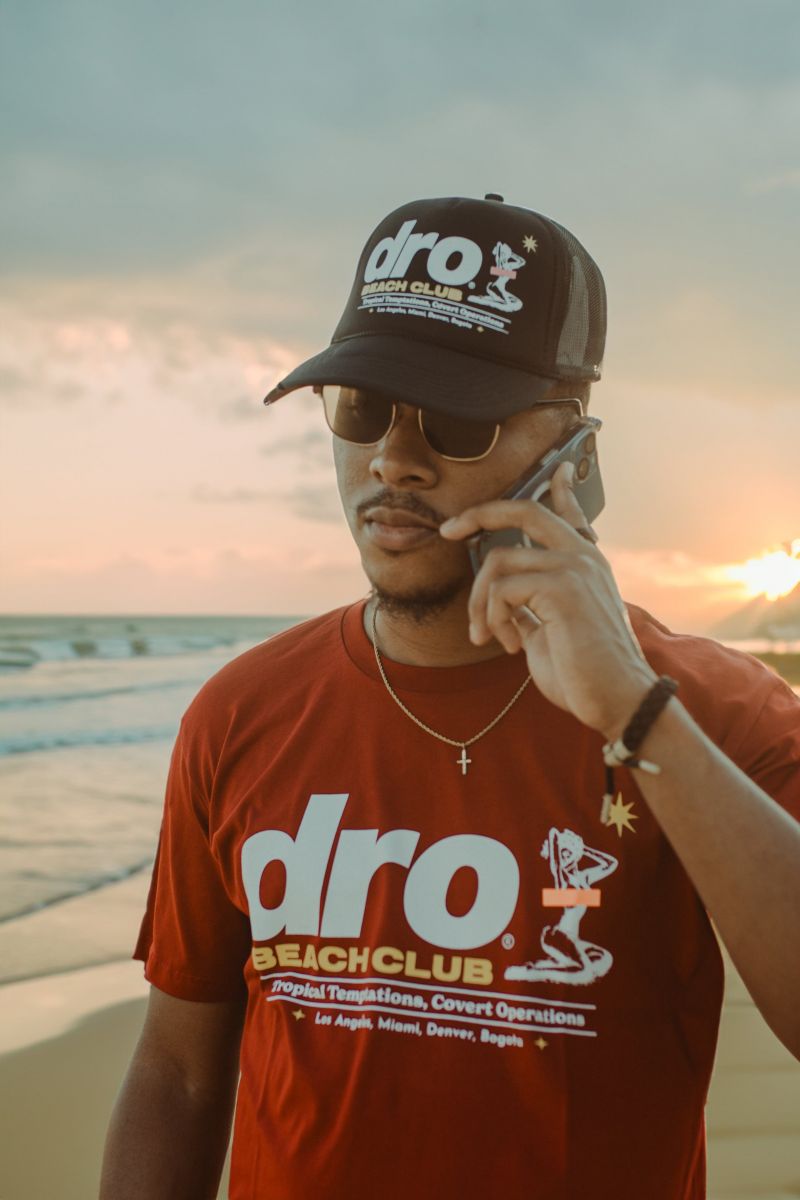 DRO Beach Club Tee - Cardinal T--BEACHCLUB-CARDINAL-CARDINAL - Karmaloop