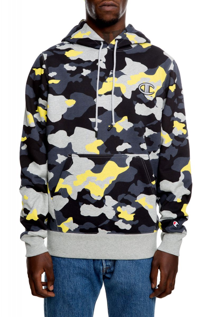 champion camouflage pullover hoodie