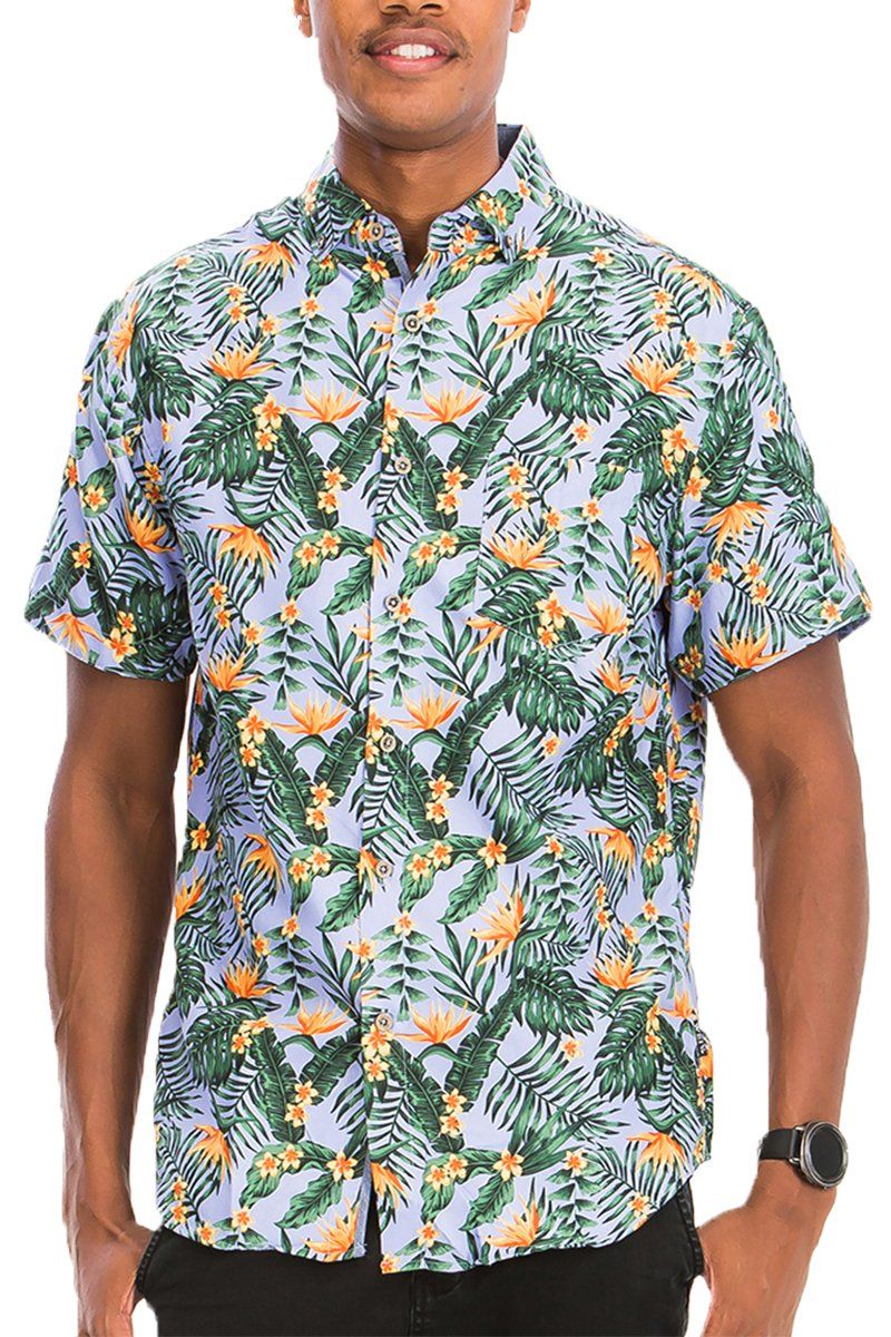 WEIV PRINT BUTTON DOWN SHIRT WS7018 - Karmaloop