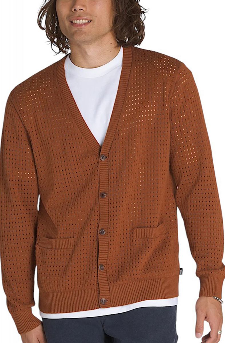 VANS Griffin Pointelle Cardigan VN000KUS1RE - Karmaloop