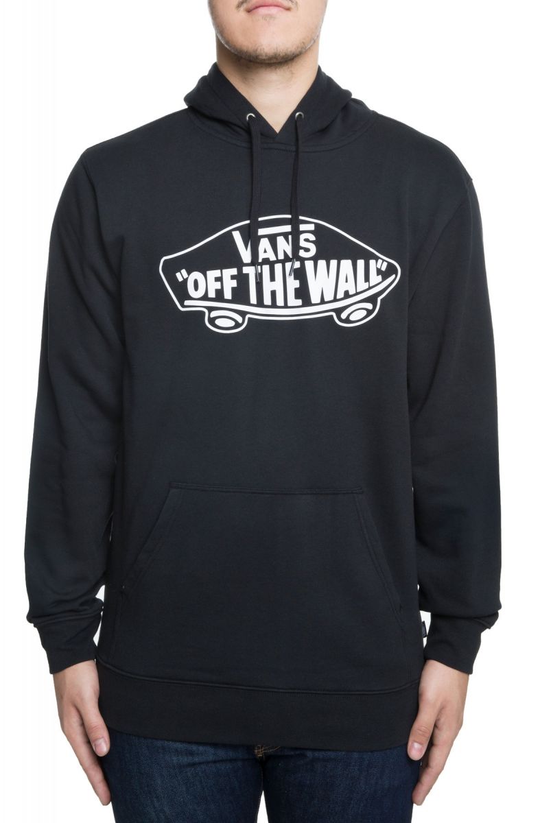 VANS The OTW Pullover Hoodie in Black and White VN000QLHY28-BLW - Karmaloop