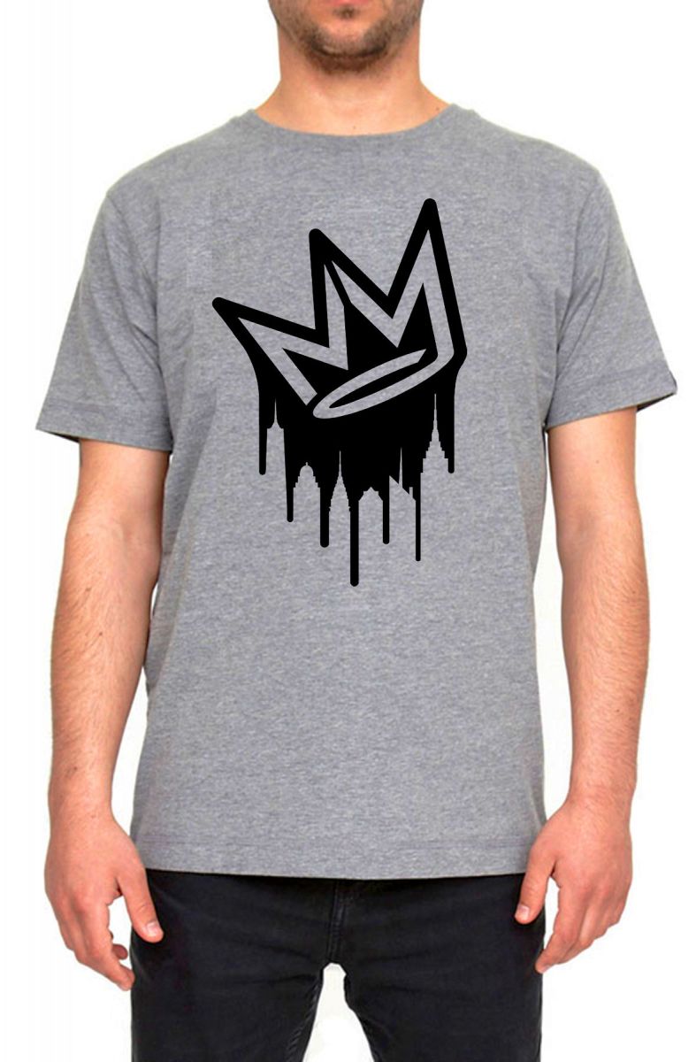 adidas dripping logo t shirt