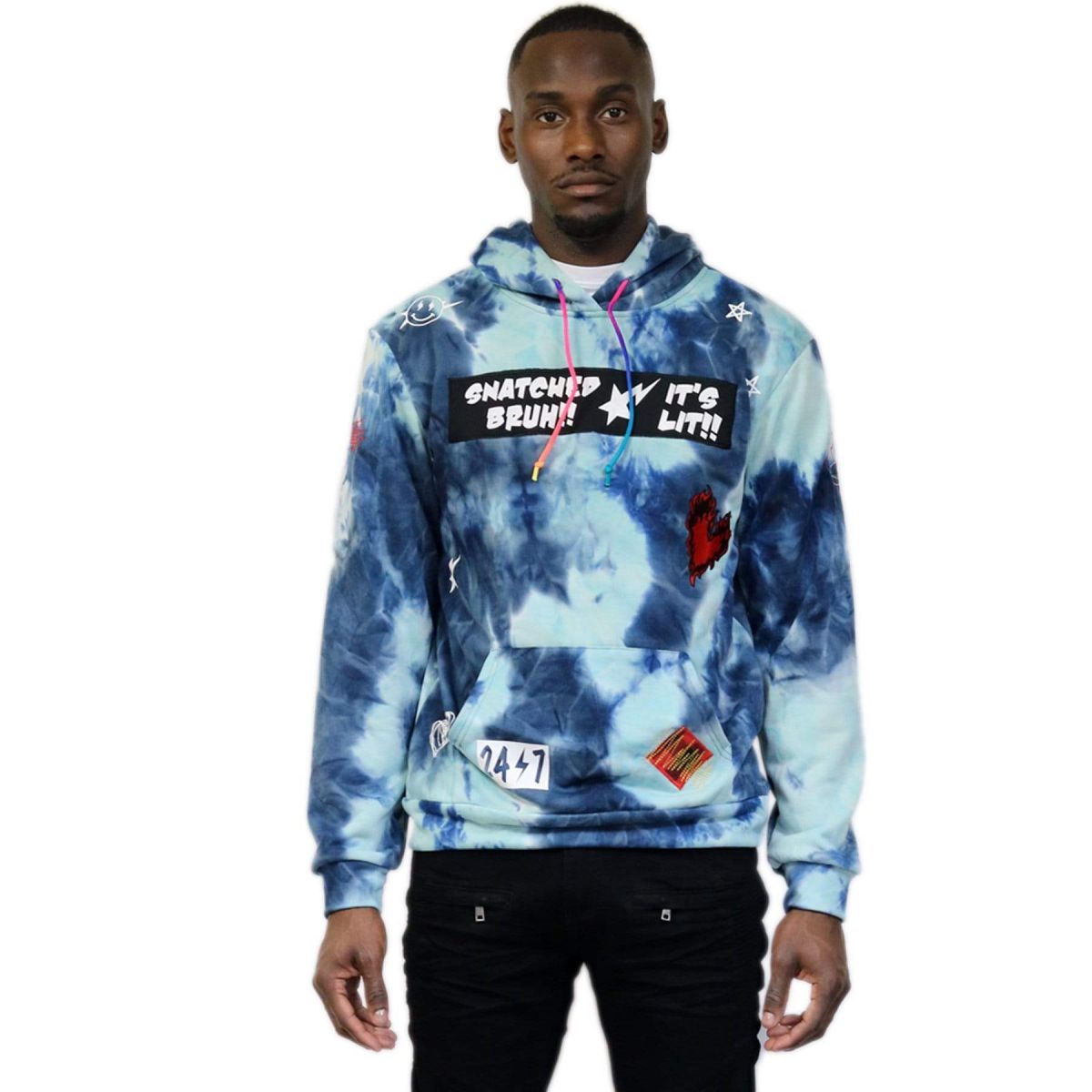 KLEEP Epik Premium Tiedye Pullover Hoodie KLP-B92175 - Karmaloop