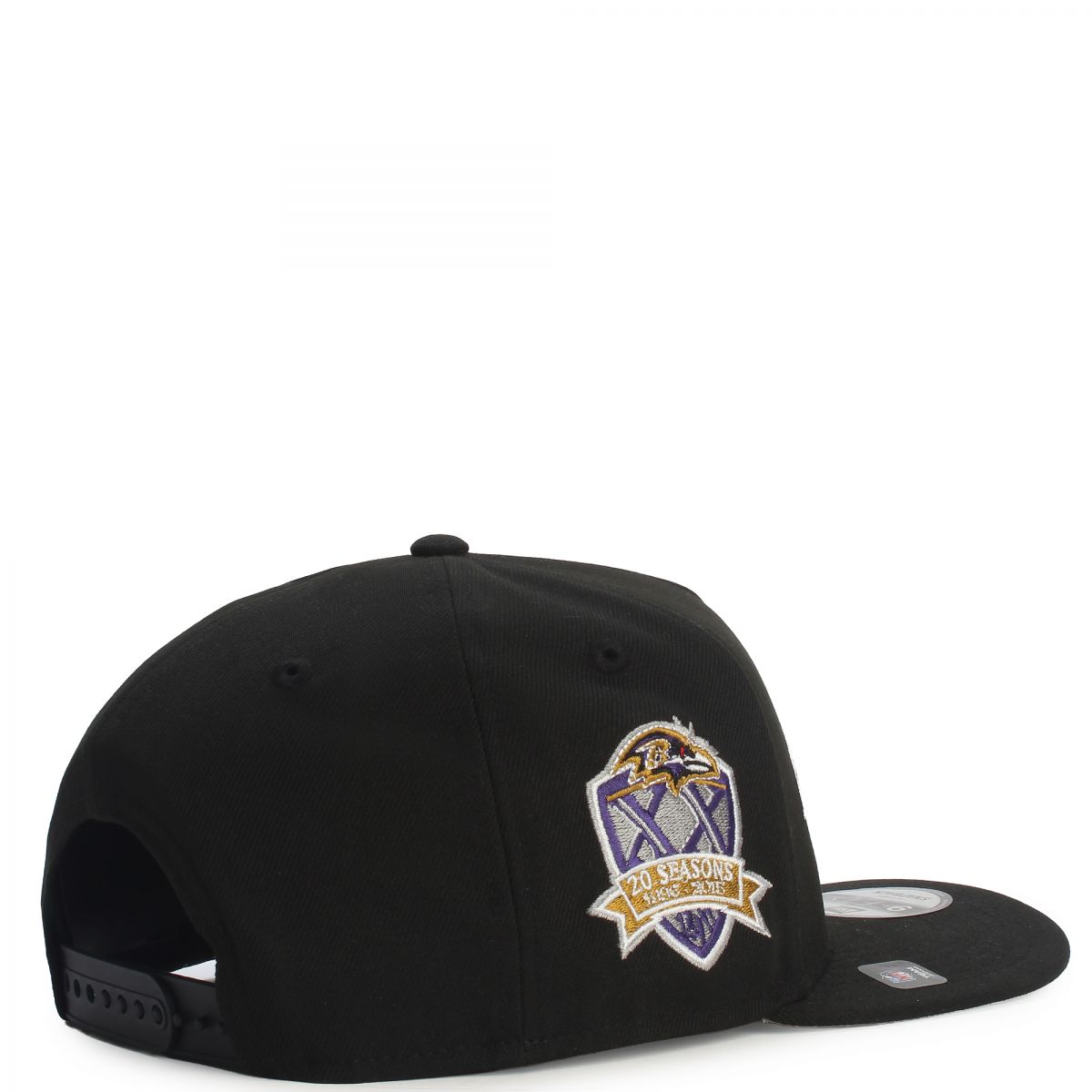 れ*様 カスタムペイント 小帽体 フルフェイス XL 59〜60cm NEW ERA CAPS NFL Baltimore Ravens 950 A Frame Snapback 70954758