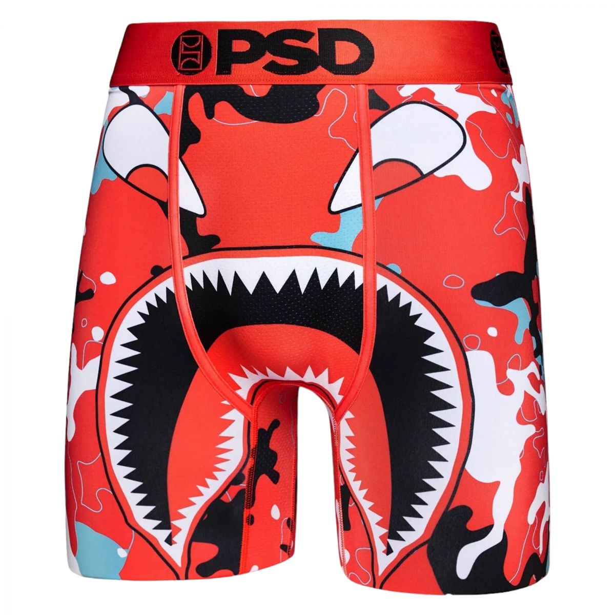 PSD Underwear Youth's Stretch Elastic Band Boxer Brief Underwear 2-Pack