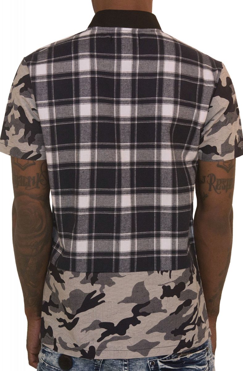 plaid combat shirt