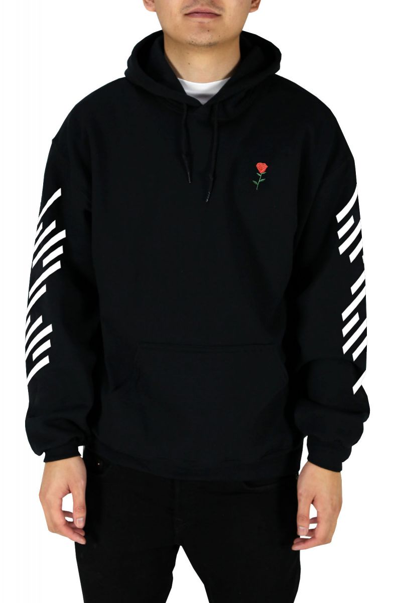 riot society rose hoodie