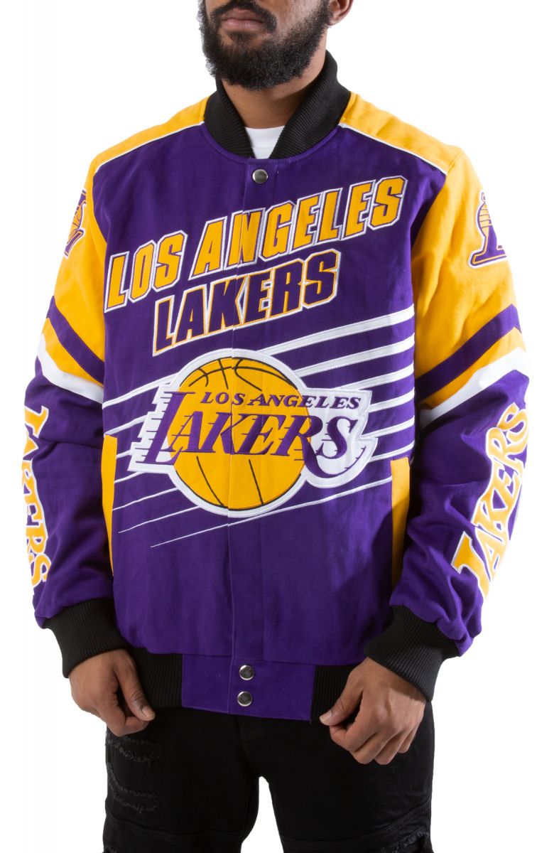 starter la lakers jacket - clothing & accessories - by owner - apparel sale  - craigslist