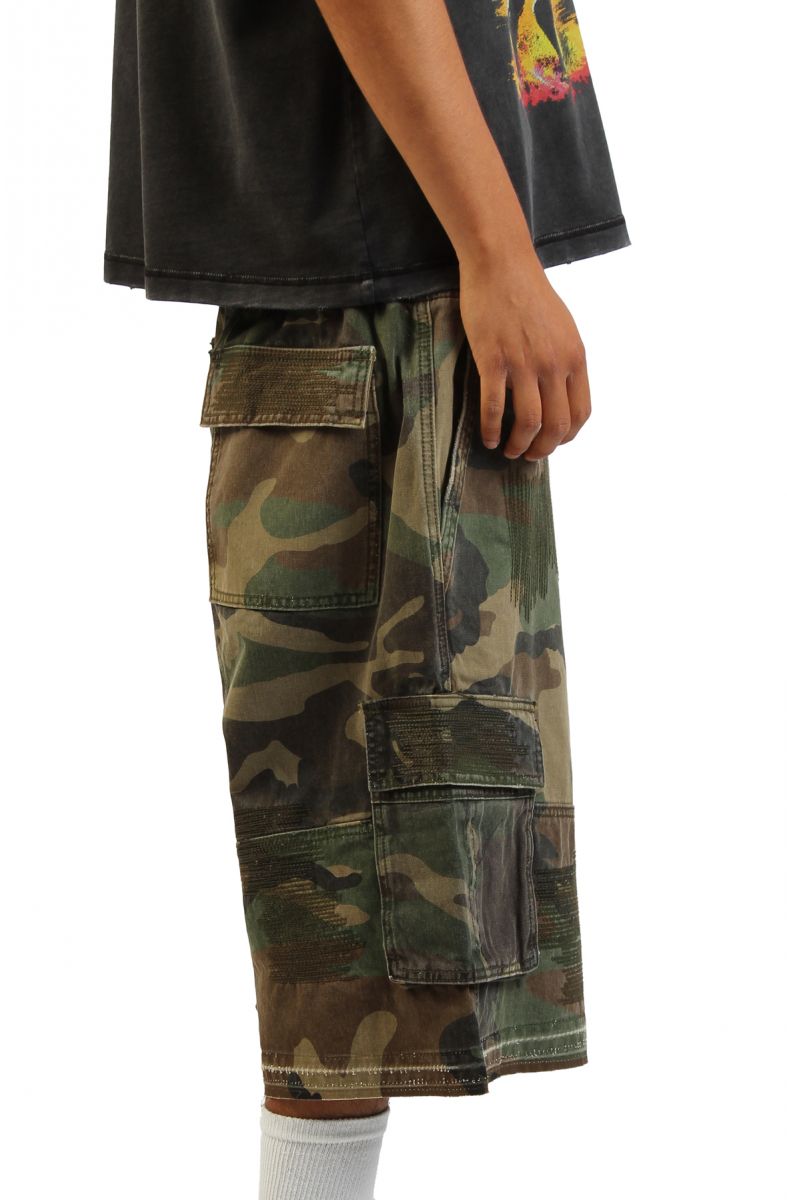 DIET STARTS MONDAY Camo Cargo Shorts DSM-S26-002 - Karmaloop