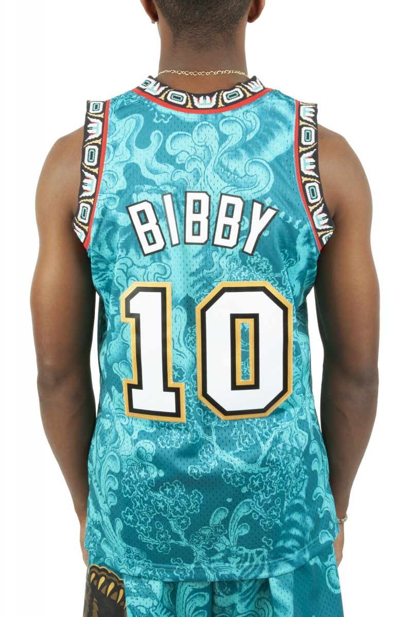 MITCHELL & NESS Mike Bibby Vancouver Grizzlies 1998-99 Asian Heritage ...