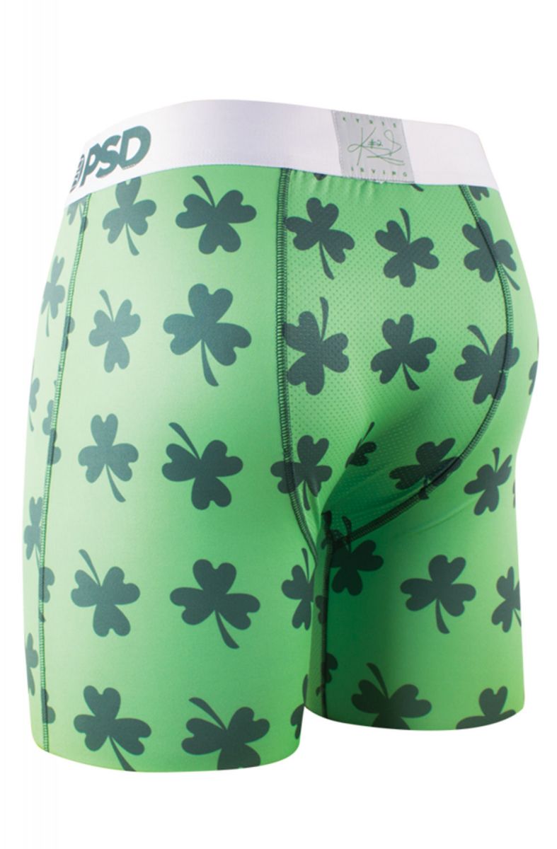 PSD The Lucky Kyrie Irving Boxer Brief in Green 11821021 - Karmaloop