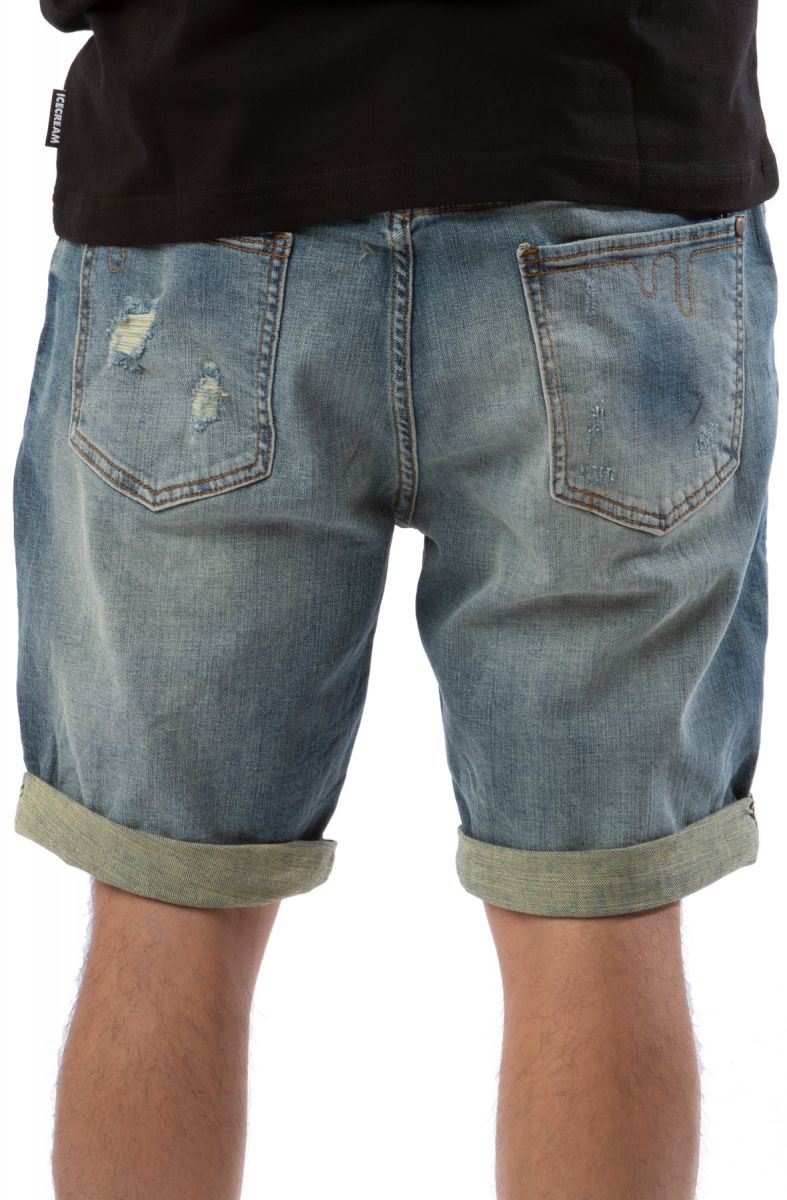 ICE CREAM Soft Serve Jean Shorts 411-3101BLU - Karmaloop