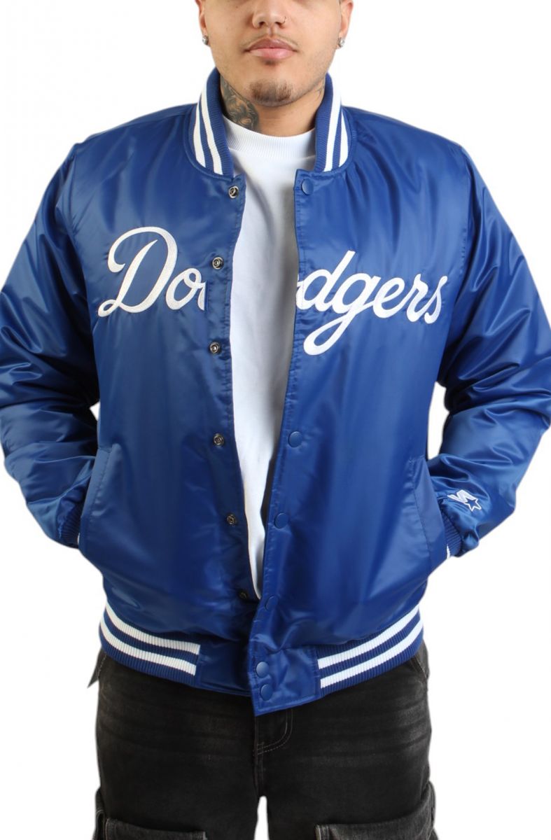 STARTER MLB Los Angeles Dodgers Satin Jacket LS450494 LAD - Karmaloop