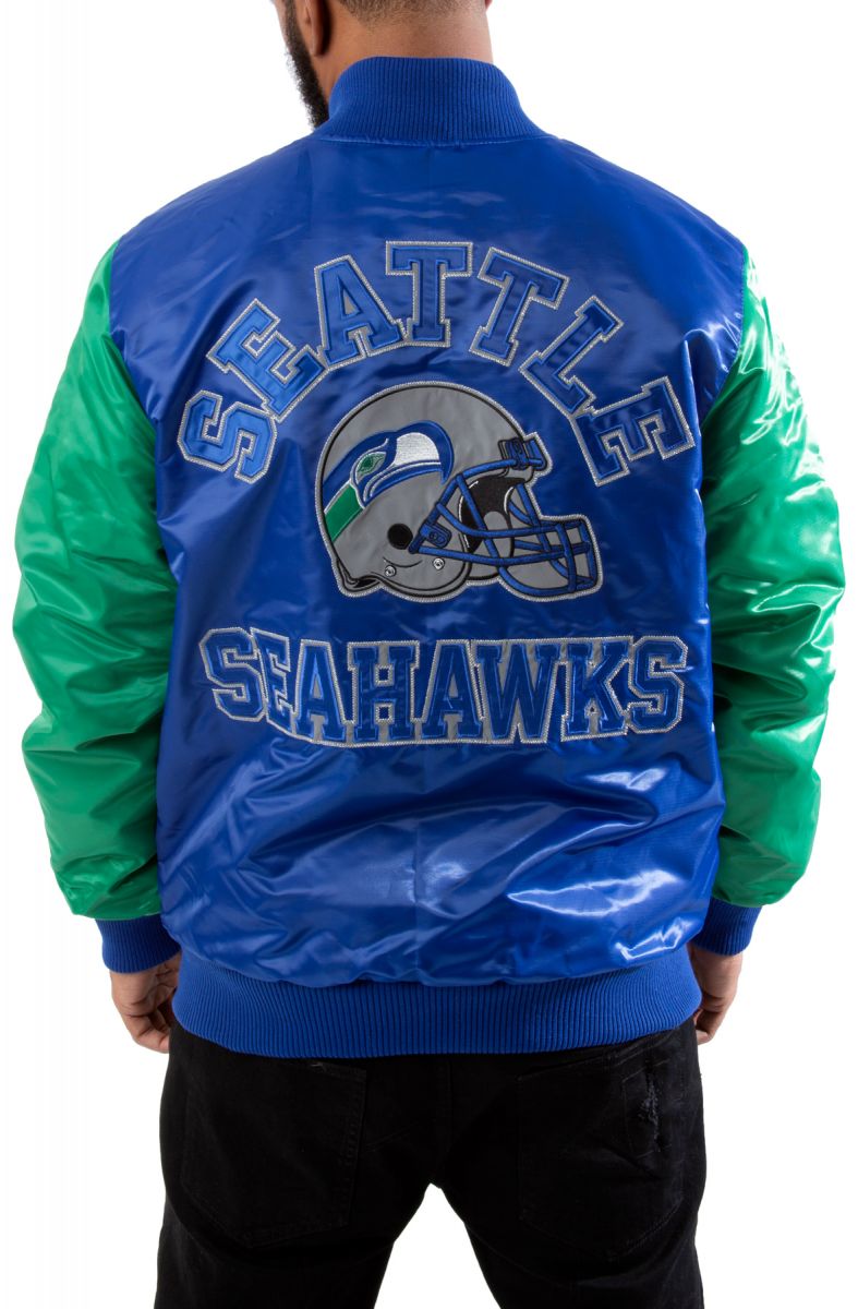 STARTER Seattle SeaHawks NFL Jacket LS1L0450-SSE - Karmaloop