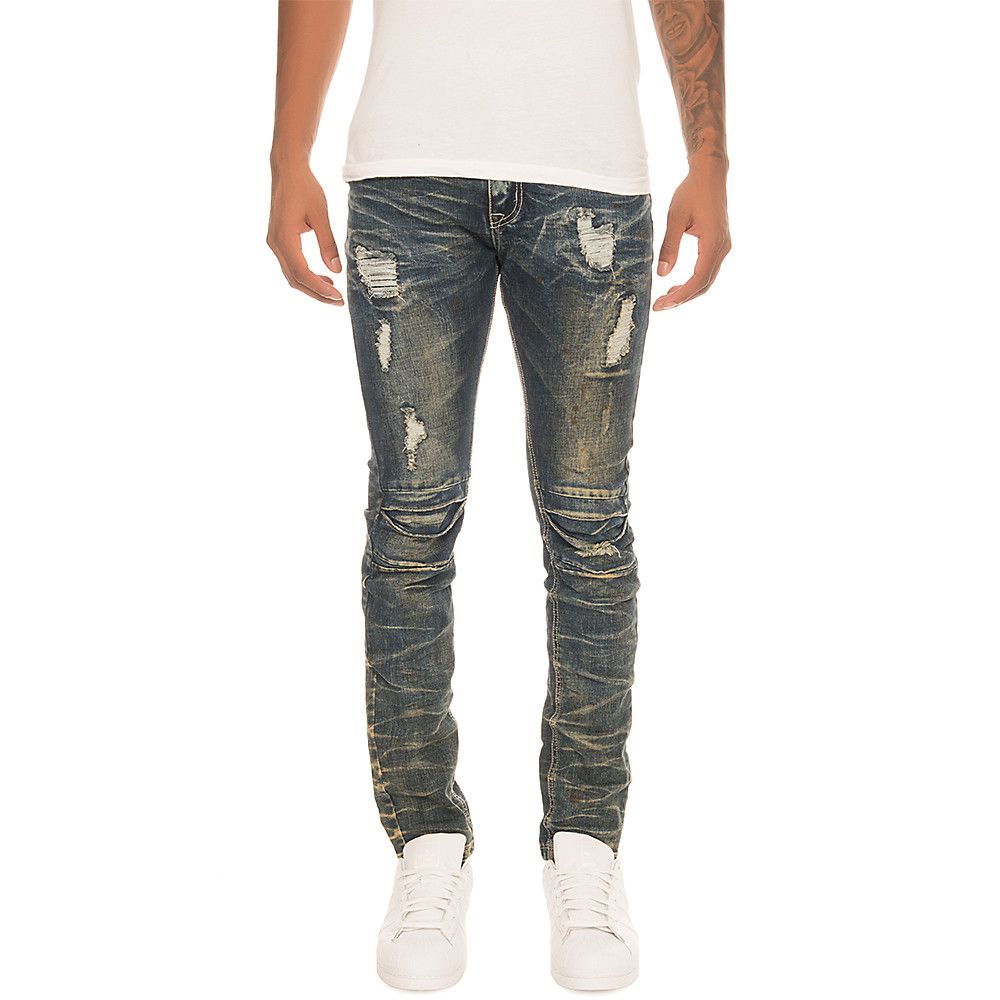 mens ripped denim jeans