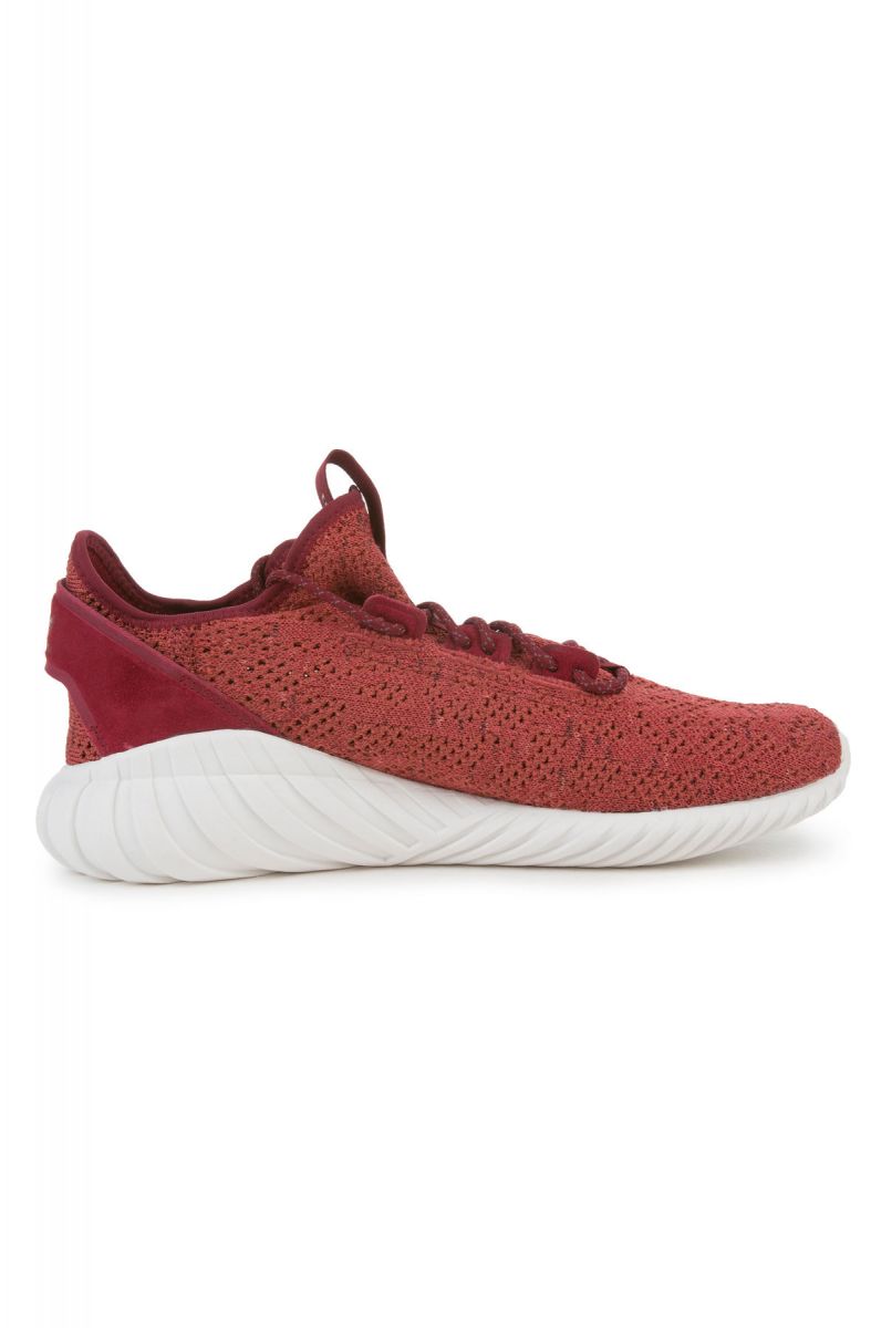 Arriesgado caliente administración ADIDAS The Tubular Doom Shock PK in Mystery Red, Burgundy and White  BY3560-RED - PLNDR