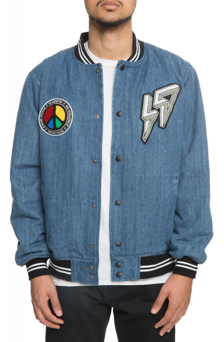 10 deep varsity jacket
