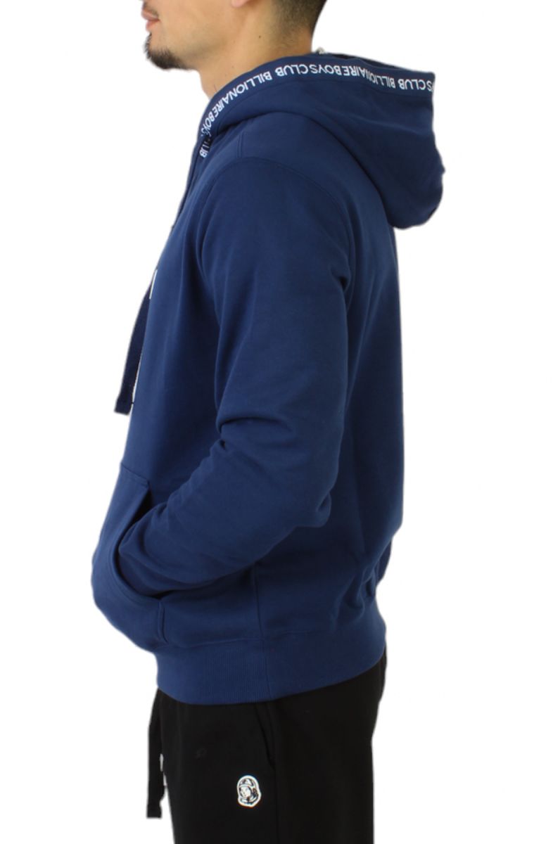 Billionaire boys club navy clearance hoodie