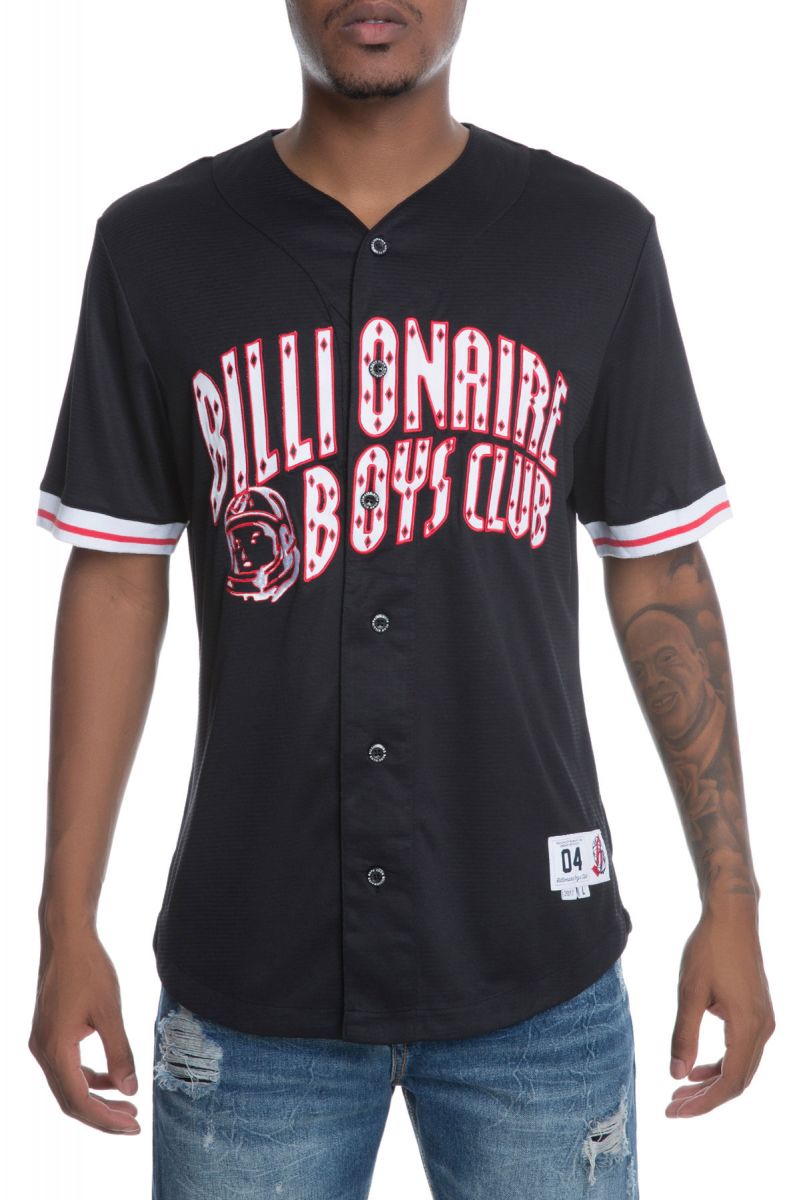 billionaire boys club baseball jersey