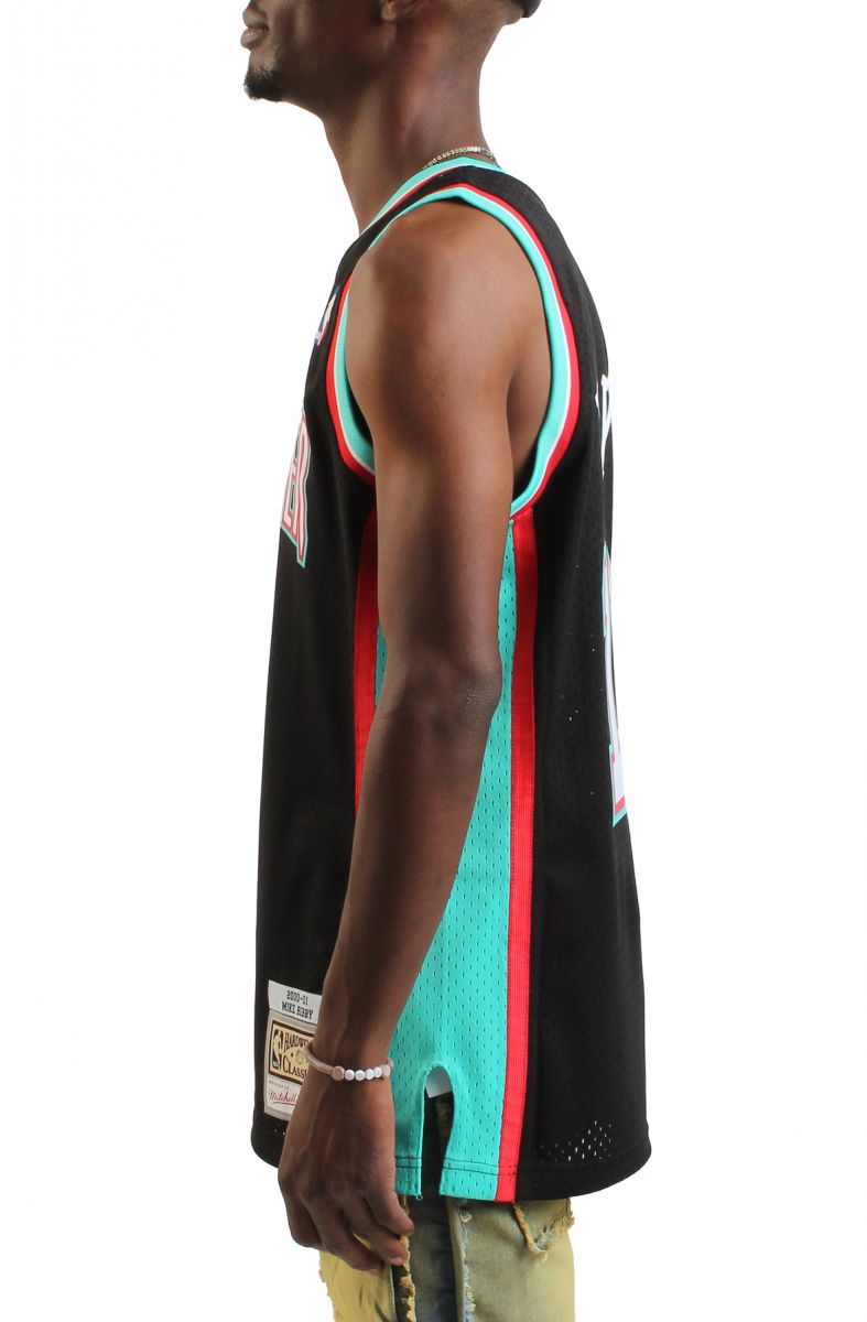 MITCHELL & NESS NBA Vancouver Grizzlies Mike Bibby Swingman Jersey