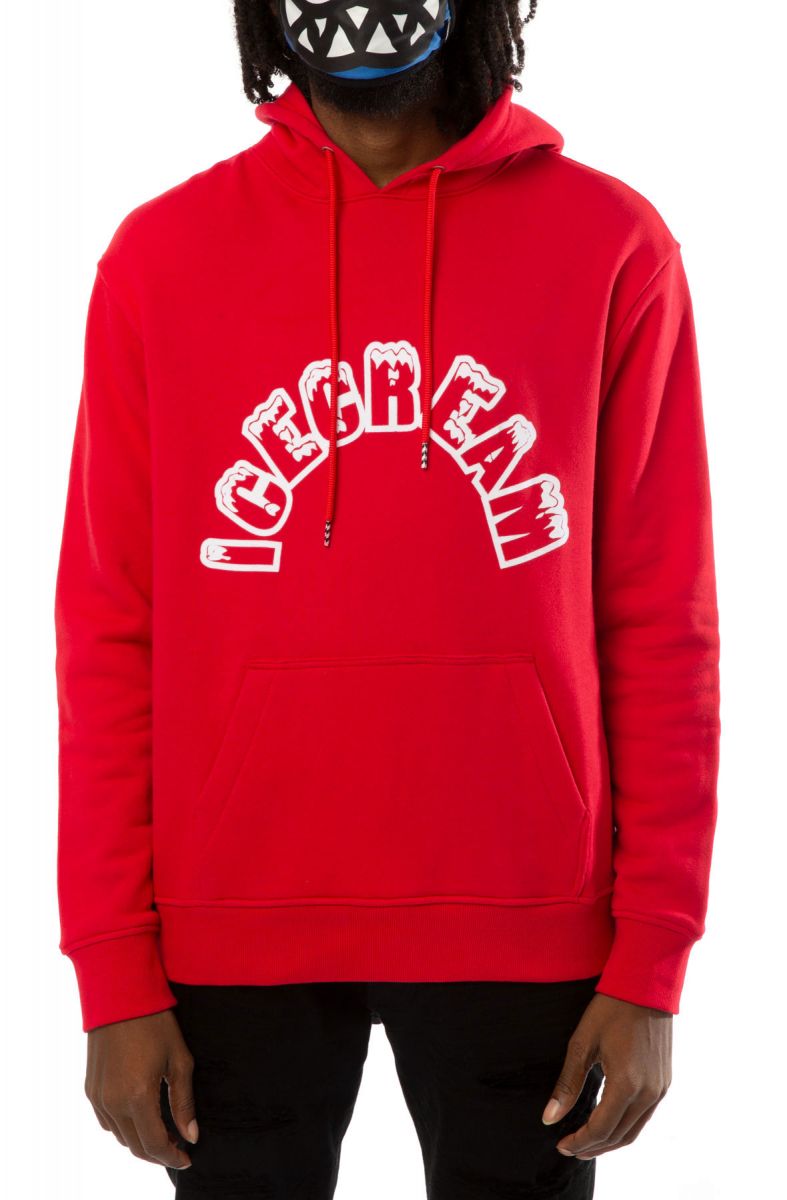 ICE CREAM Arch Hoodie 401-8302RED - Karmaloop