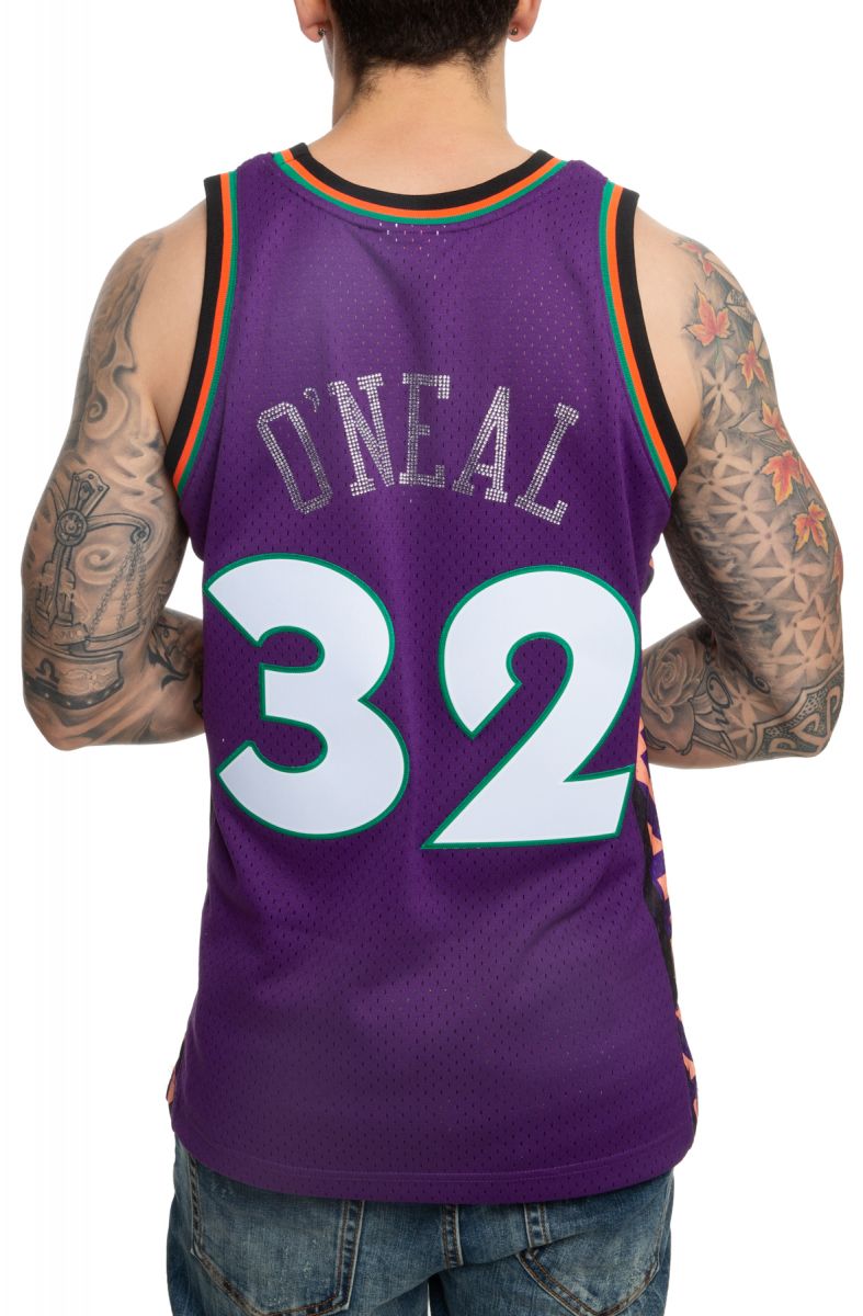 MITCHELL & NESS Shaquille O'Neal All-Star East Rhinestone Swingman ...