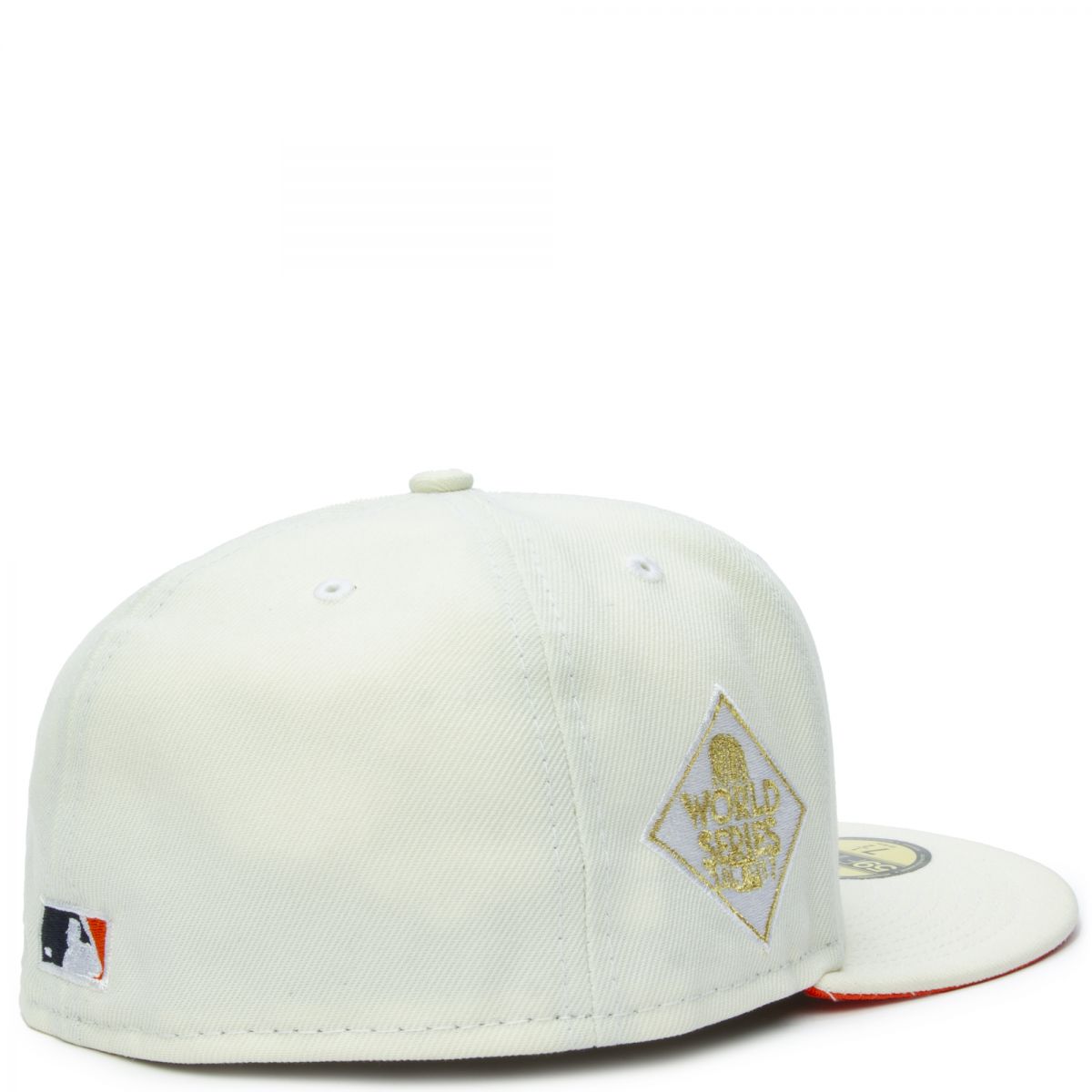 Men's New Era Cream/Orange Houston Astros 59FIFTY Fitted Hat