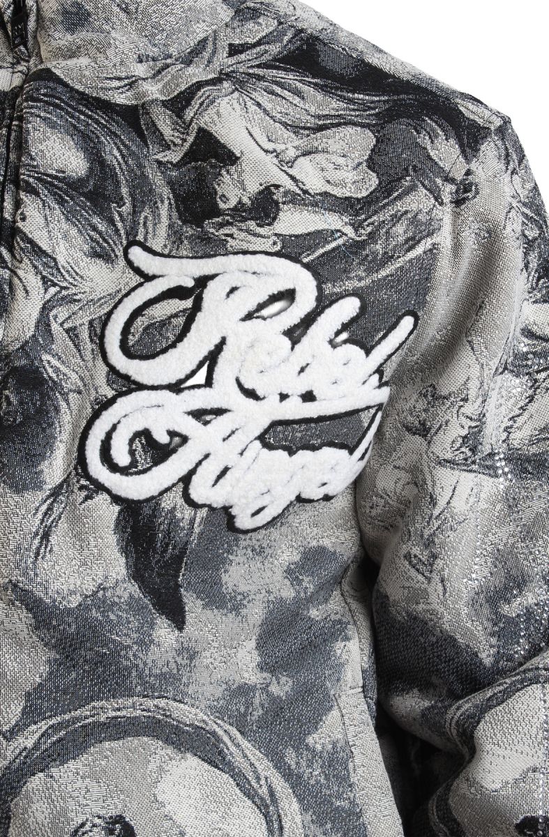 REBEL MINDS Rebel Angels Jacket 152-518-SH-BLK - Karmaloop