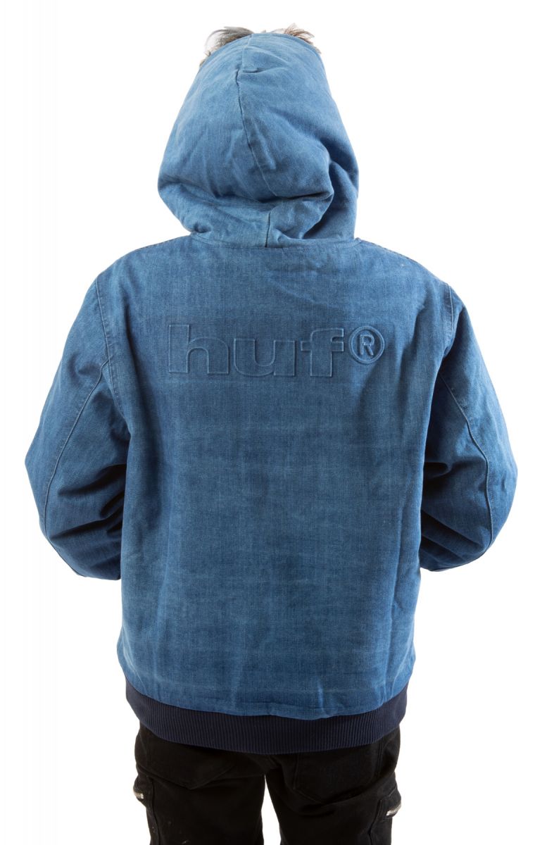 HUF Colton Hooded Zip Jacket JK00314-IND - PLNDR