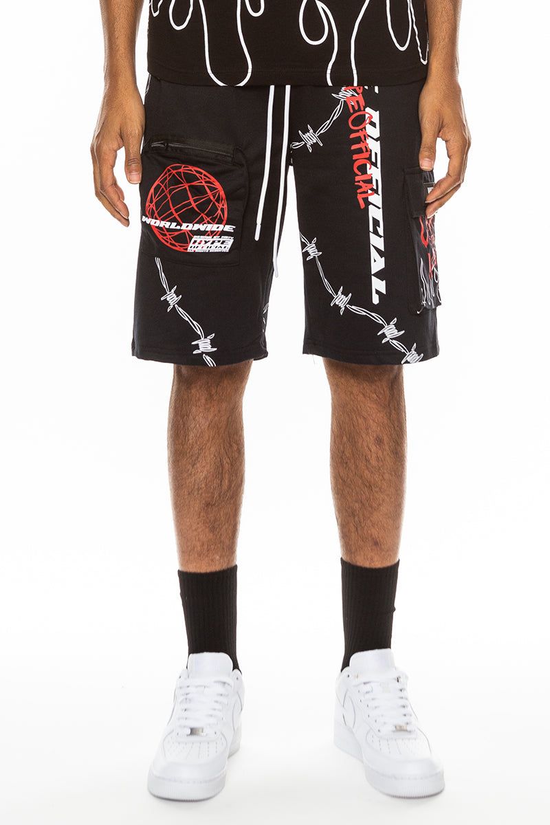 Weiv Heathered Light Weight Slub Shorts main image 1