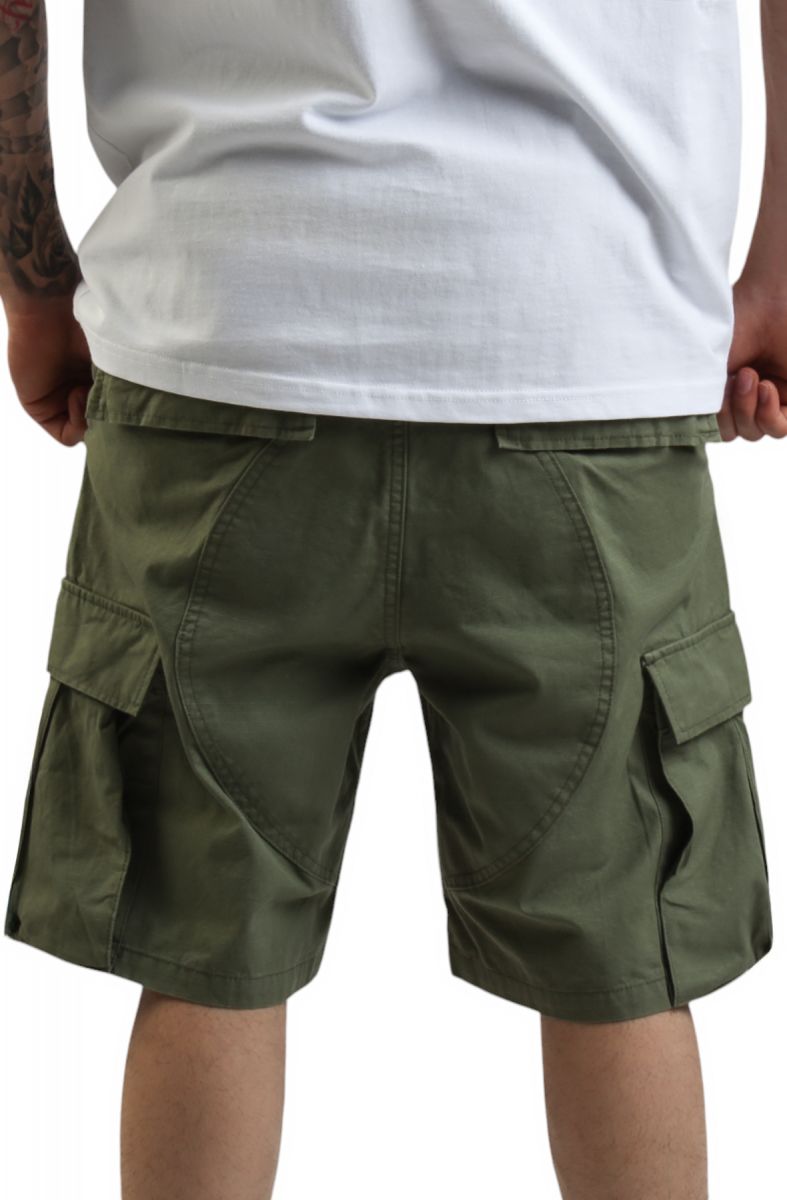 ICE CREAM Destro Cargo Shorts 451-3111-LEAF - Karmaloop
