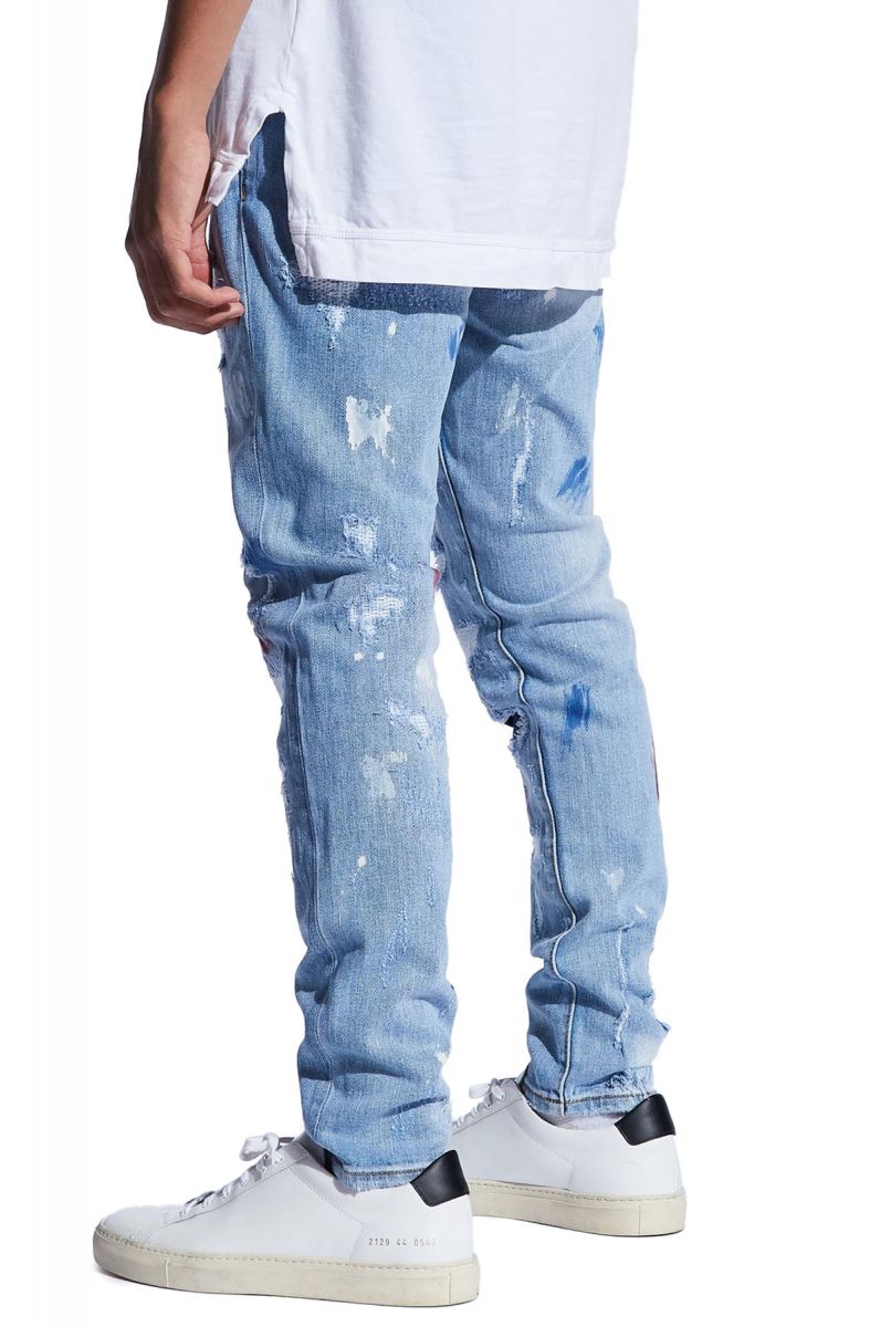 EMBELLISH Anderson Denim in Blue EMBSU119113 Karmaloop