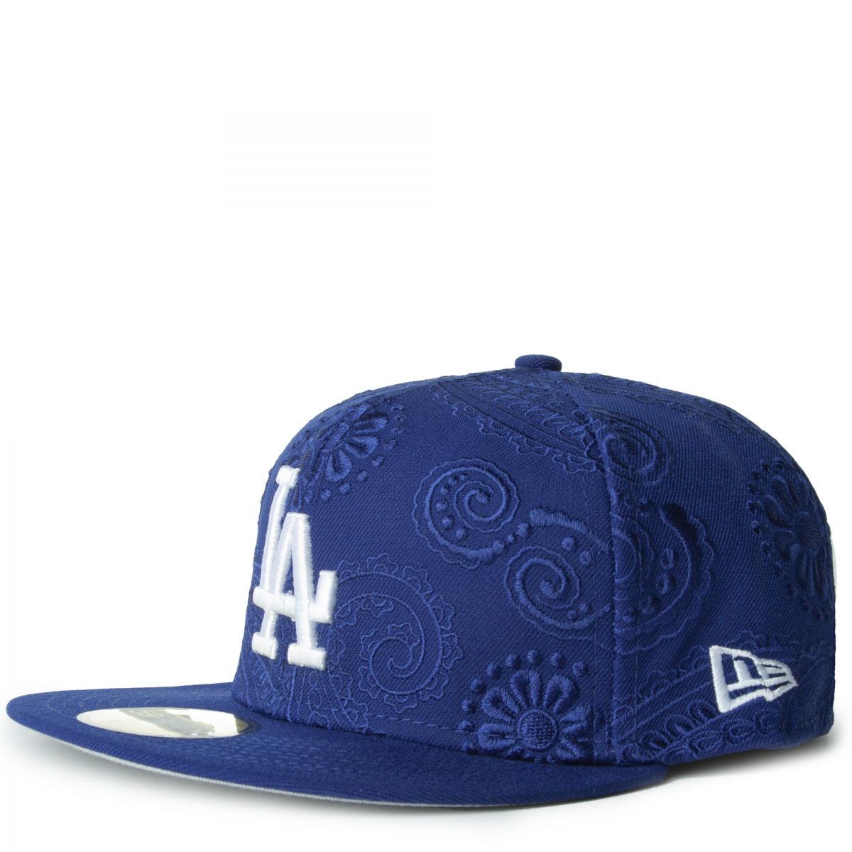 New Era Paisley Elements MLB Los Angeles Dodgers T-Shirt Blue Men's - US