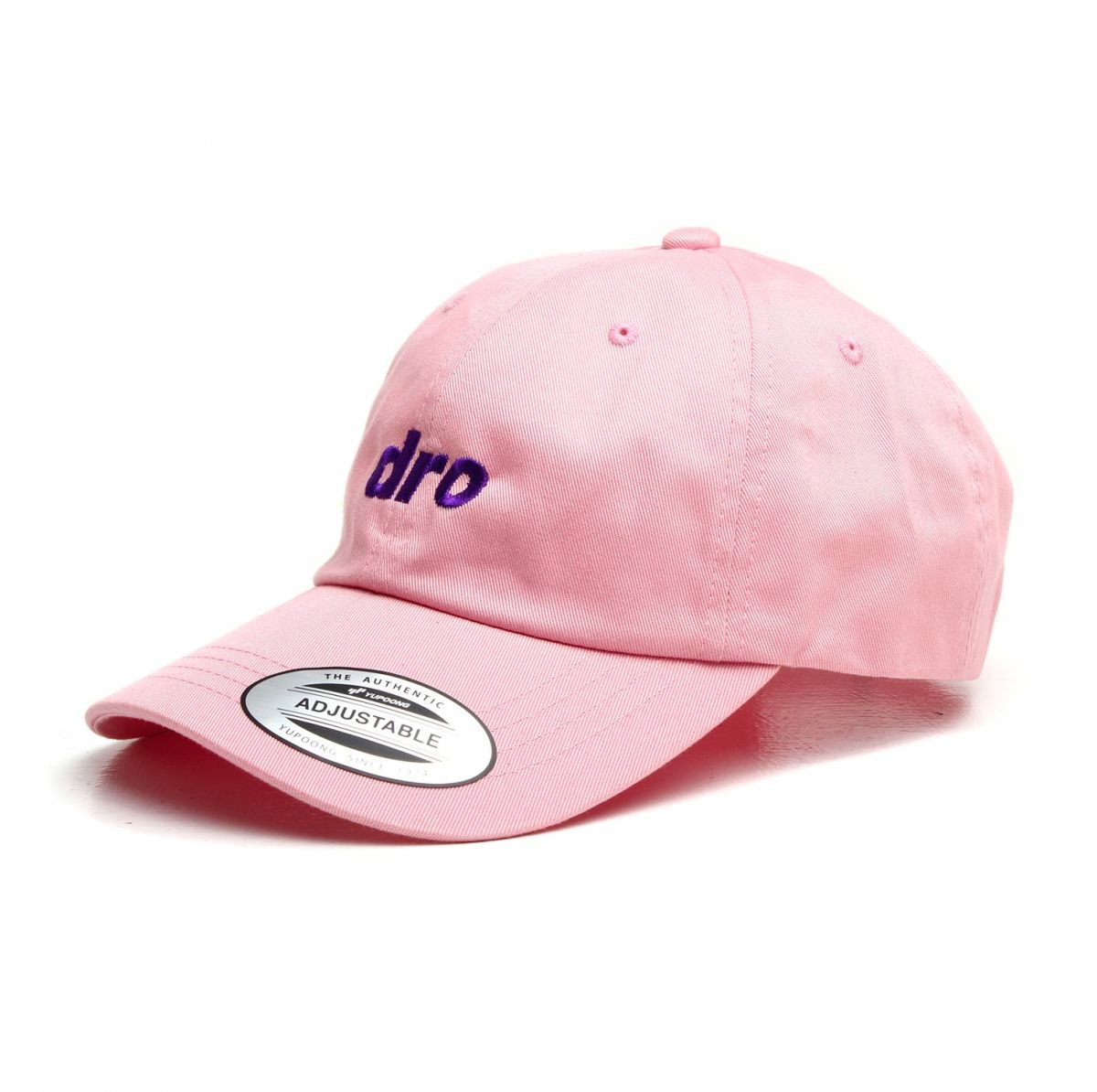 DRO Pink Dad Hat Purple Logo VS-STAPLE-PINK - Karmaloop